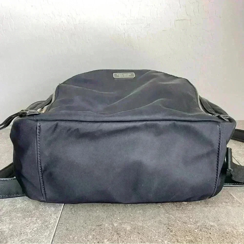 Kate Spade New York Dawn Large Black Nylon Backpack